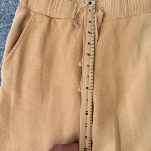 Driftwood Tan Floral Embroidered Lounge Pants | Boho Cotton Size Small - Picture 7 of 16